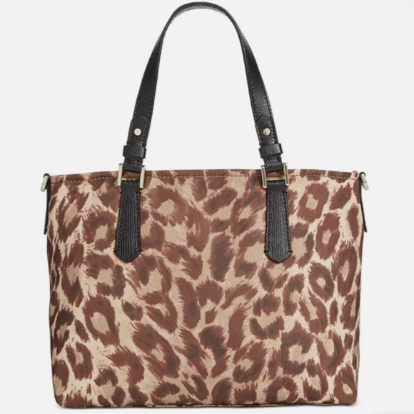 NWOT Kate Spade New York Taylor Leopard Small Crossbody Tote Bag - Picture 4 of 5